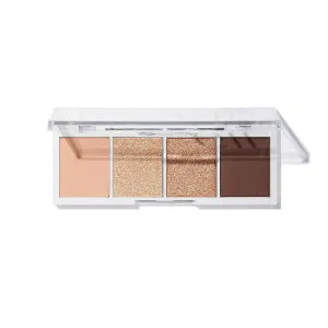 e.l.f, Bite-Size Eyeshadows, Creamy, Blendable, Ultra-Pigmented, Easy to Apply, Cream & Sugar, Matte & Shimmer, 0.12 Oz