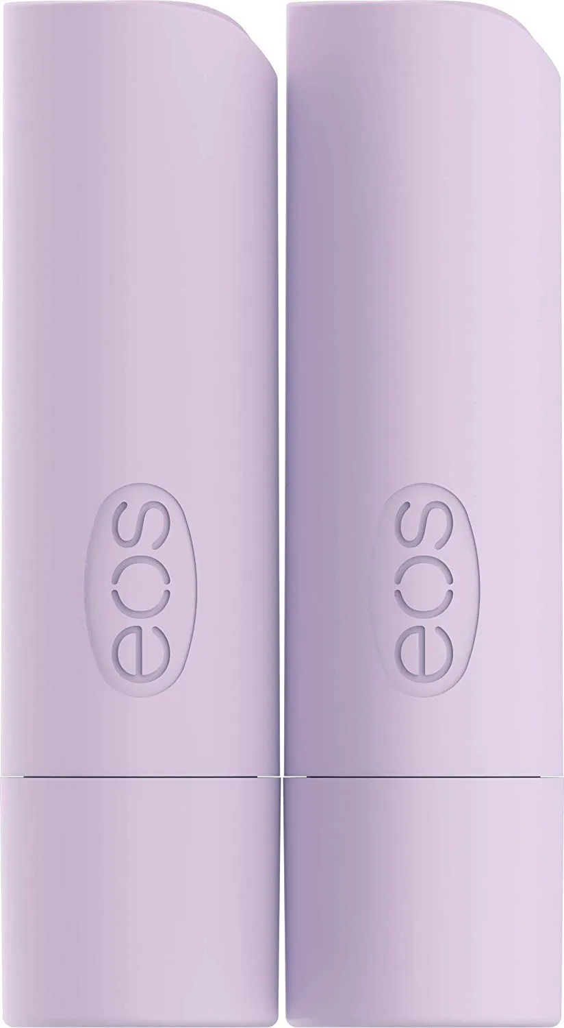 eos USDA Organic Lip Balm - Chamomile Lip Care to Nourish Dry Lips 100% Natural and Gluten Free Long Lasting Hydration 0.14 oz 2 Pack