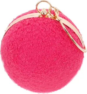 Evening Purses and Clutches for Women Round Ball Clutch Purse for Wedding Small Handbag with Chain