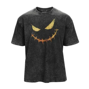 Evil Expression Washed T-Shirt