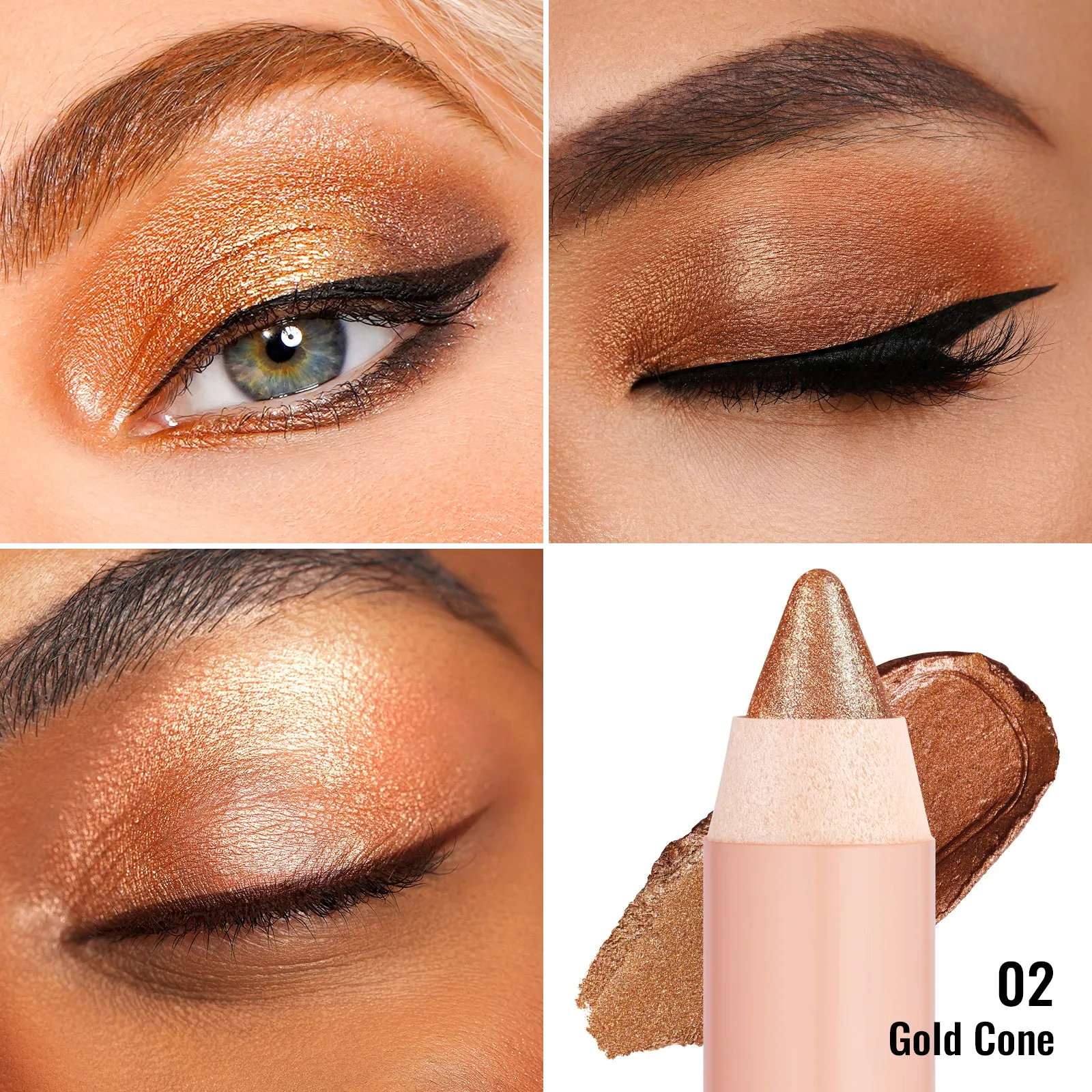 Eyeshadow Stick | 02 Gold Cone