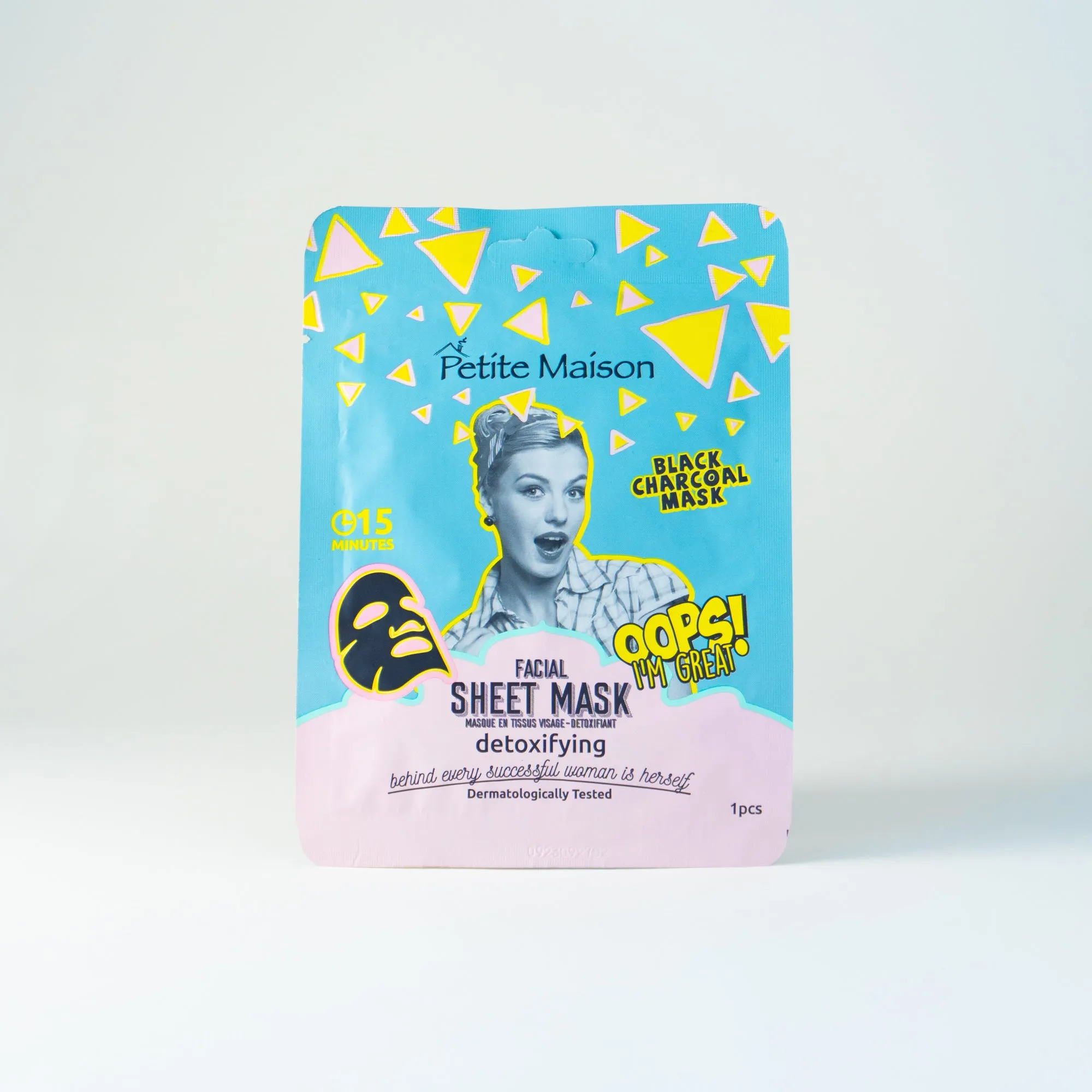 Facial Sheet Mask Pack 3 Pieces (Brightening, Detoxifying, Time Release)