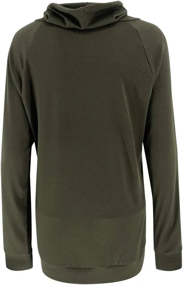 Fallorchid Womens Cowl Neck Tunic Tops Long Sleeve Pullovers Casual Drawstring Sweatshirts