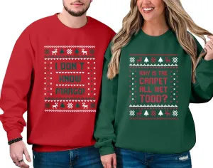FAYALEQ Merry Christmas Sweatshirts Women: Gingerbread Graphic Shirts Funny Xmas Sweater Winter Long Sleeve Pullovers