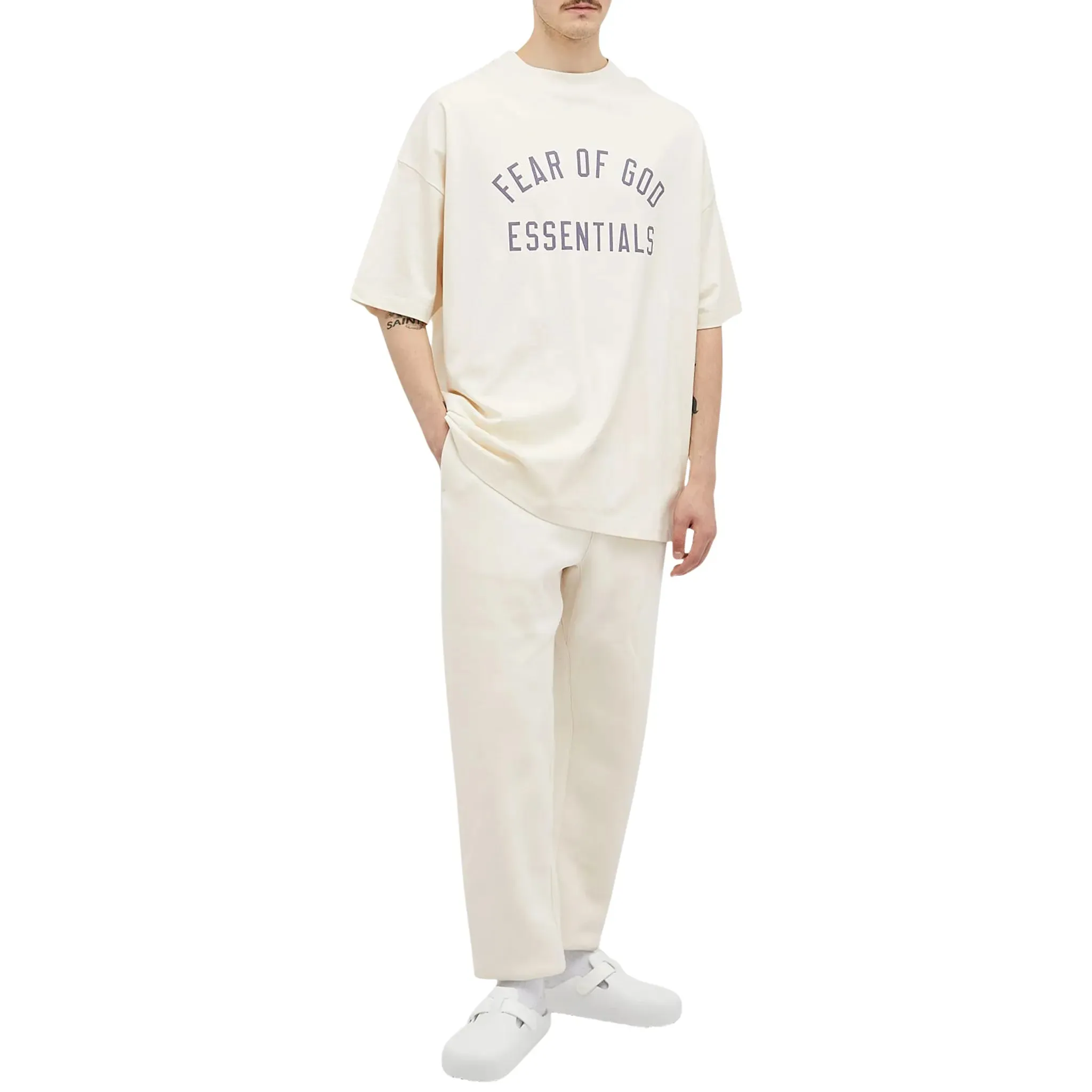 Fear Of God Essentials Jersey Crewneck Shell T Shirt (FW24)