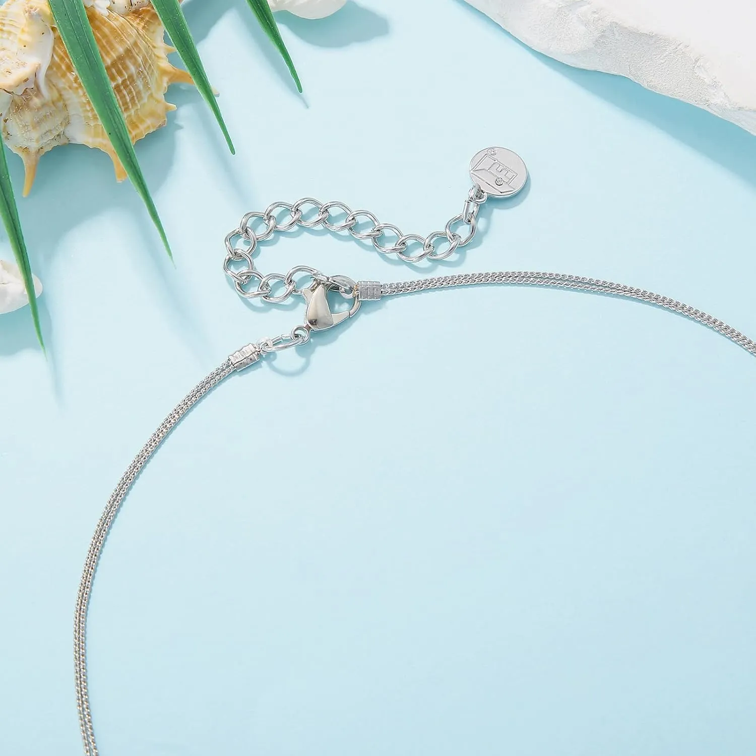Firstmeet Irregular Acrylic Bead Necklace Layered Statement Costume Long Strand Necklaces for Women