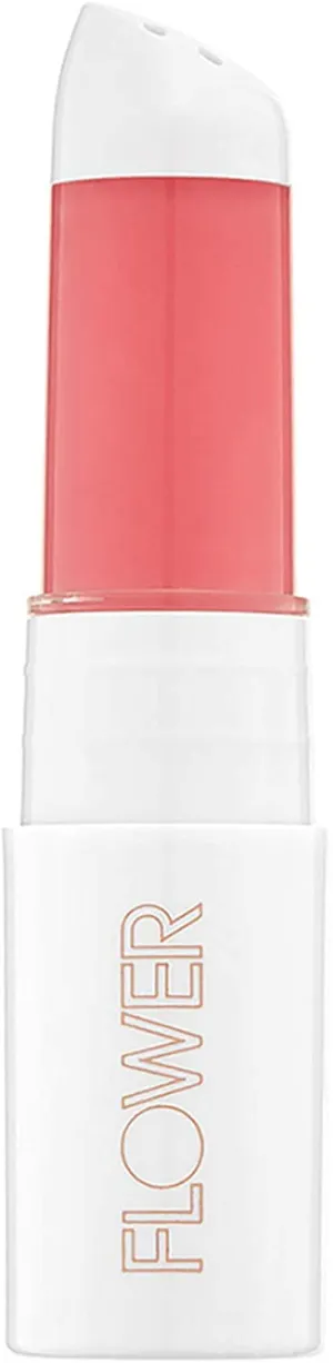 FLOWER BEAUTY Petal Pout Lip Mask | Hydrating Tinted Balm with Mango & Cocoa Butter | Vegan, Cruelty-Free Scented Lips Color | Pucker - Rose Buds