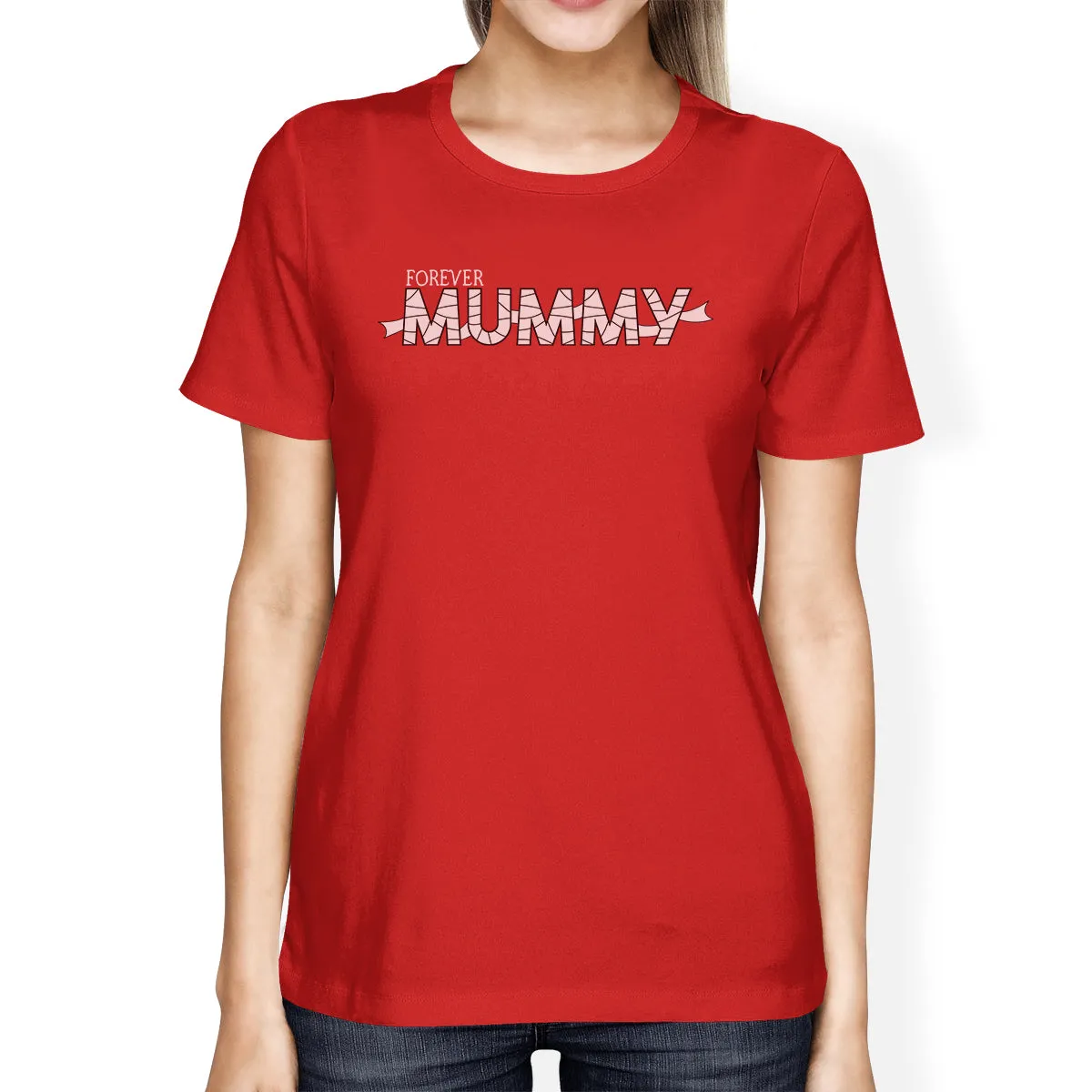 Forever Mummy Womens Red Shirt