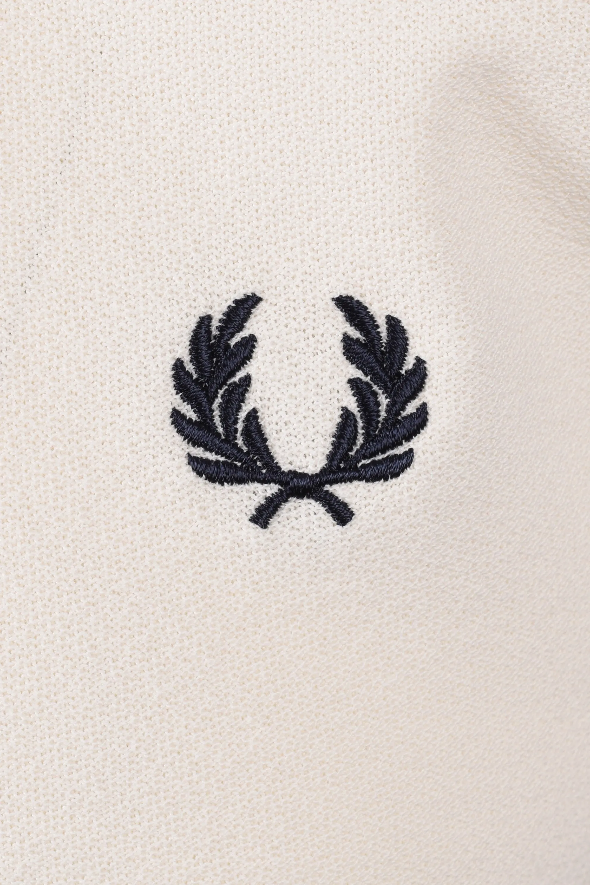 Fred Perry Crepe Pique T-shirt Ecru