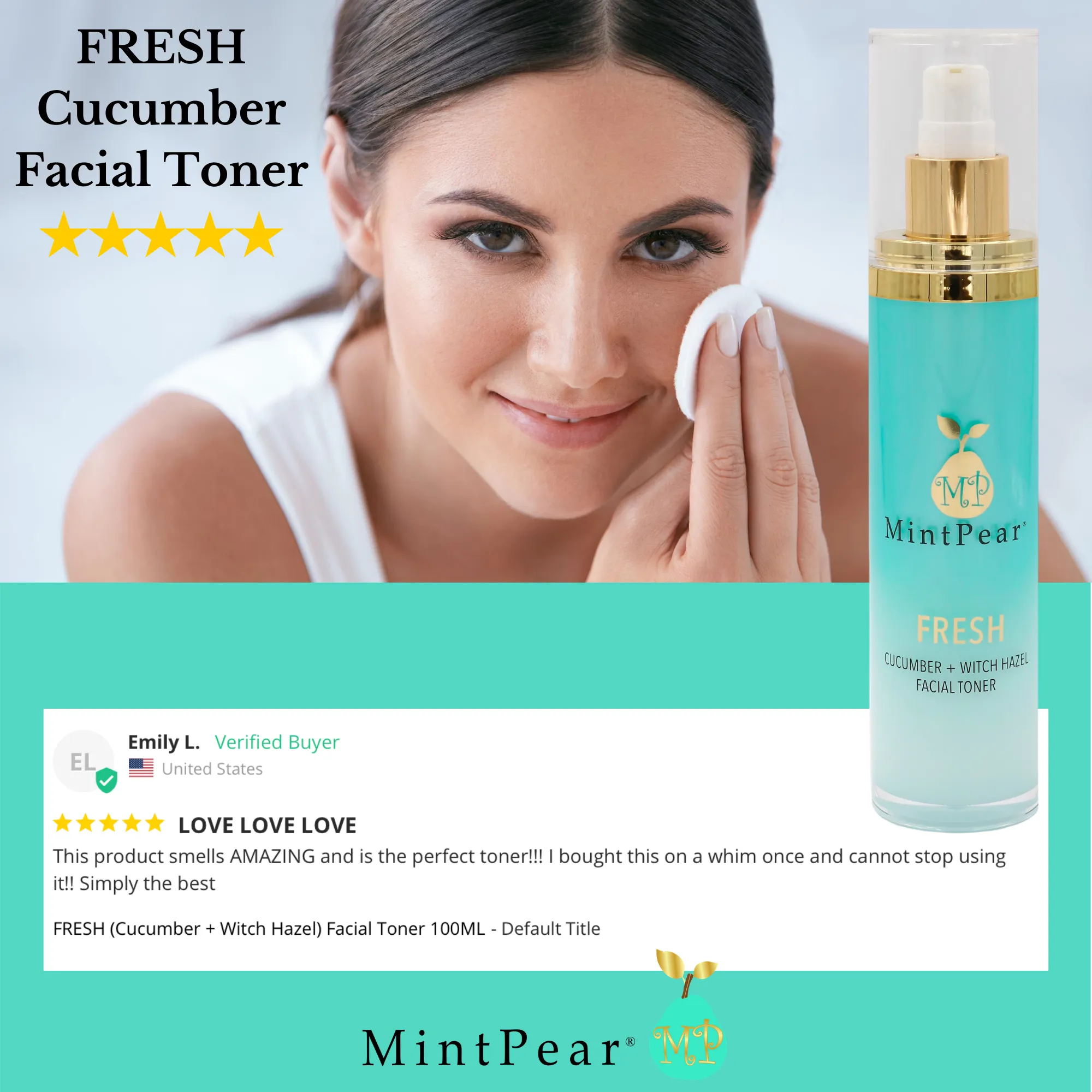 FRESH (Cucumber   Witch Hazel) Facial Toner