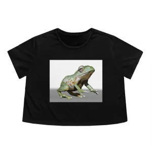 Frog Women's Flowy Cropped Tee