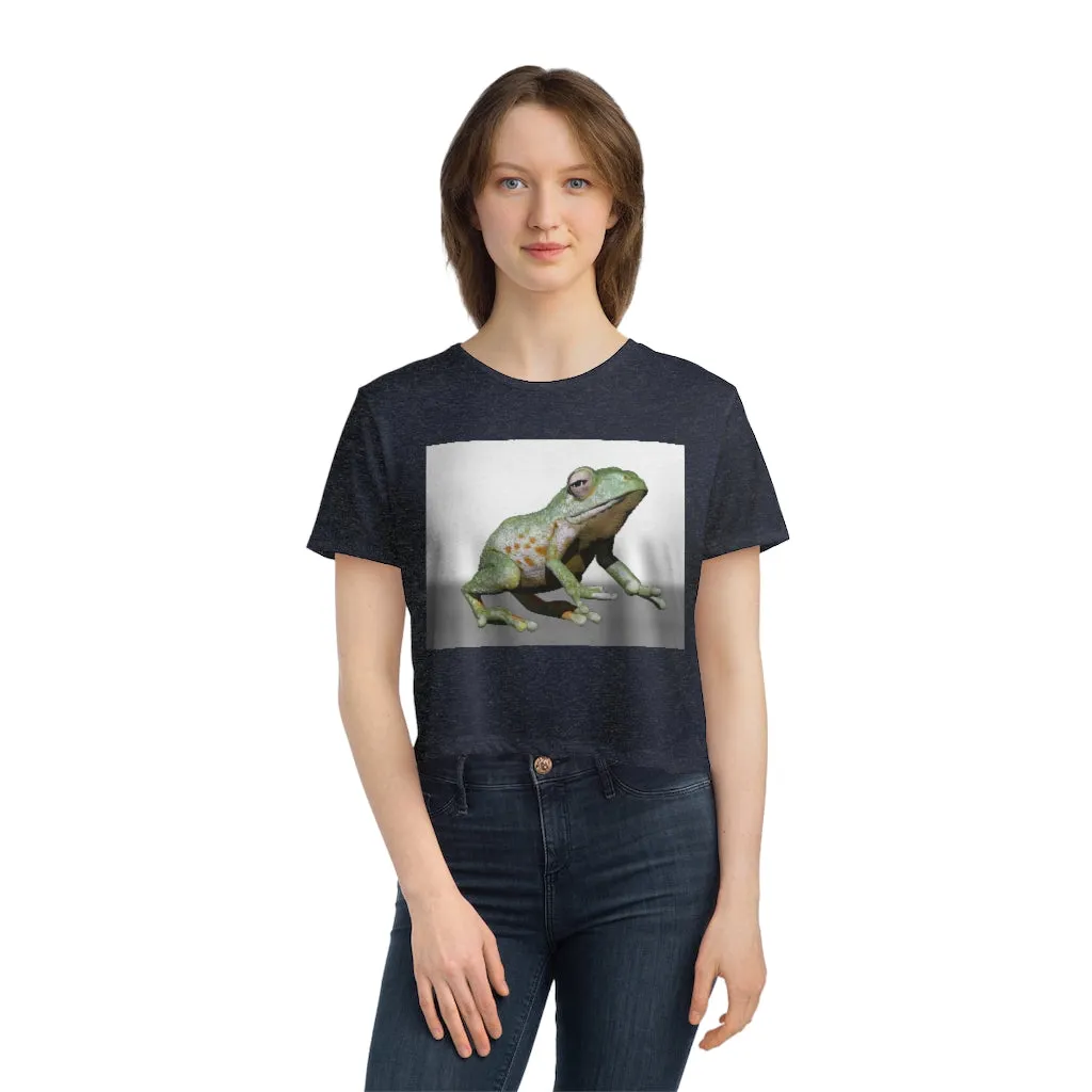 Frog Women's Flowy Cropped Tee