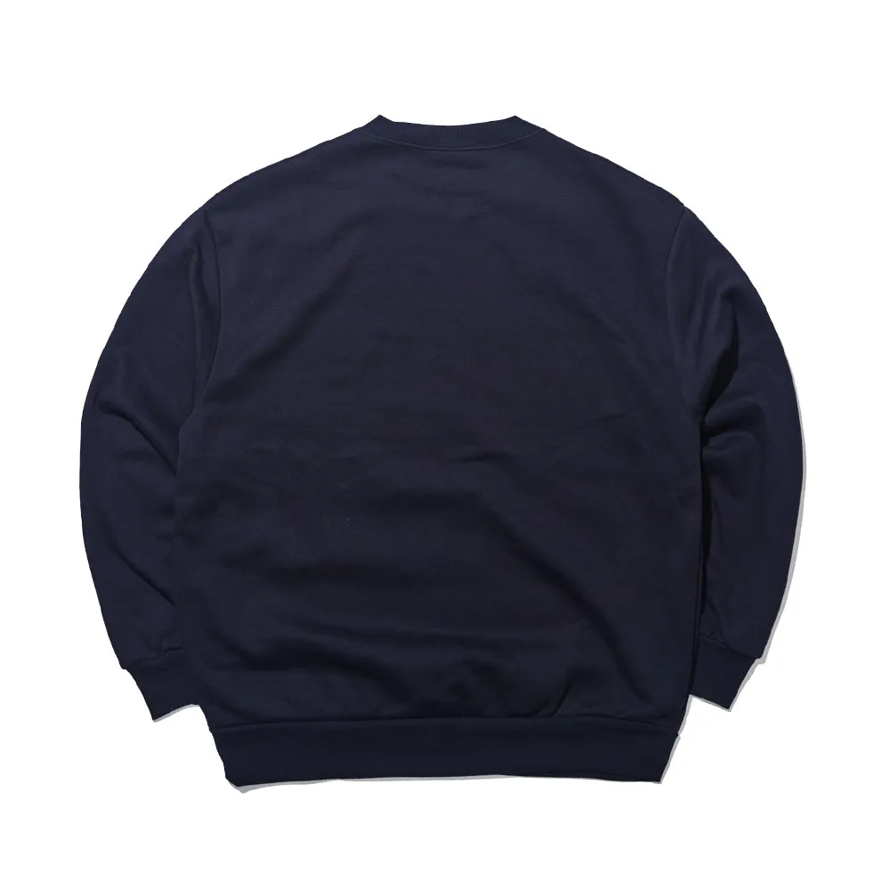 FRONT AUTHENTIC CREWNECK NAVY