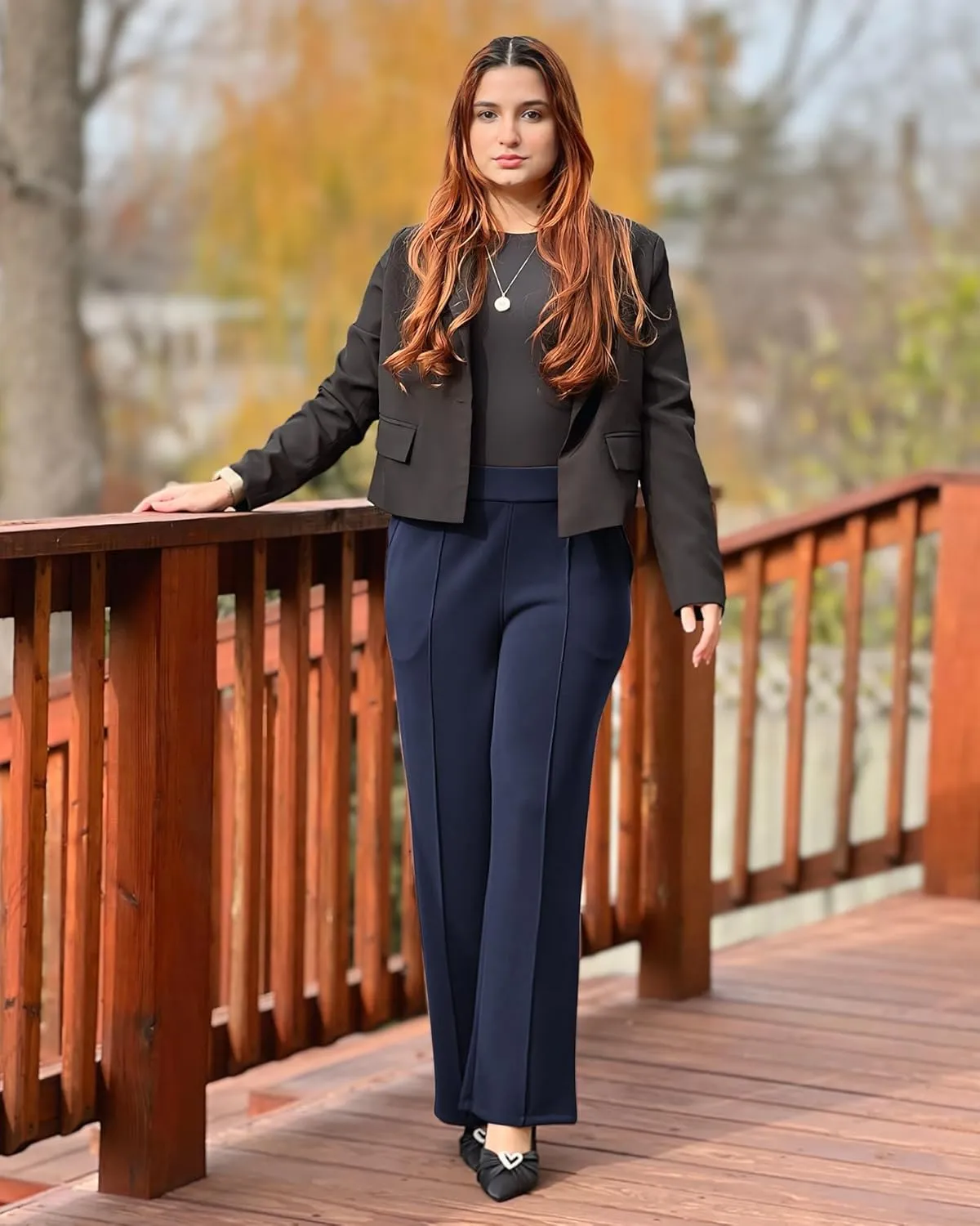 G4Free Smoofit Modal Soft Women Wide Leg Sweatpants with Pockets Yoga Pants Casual Lounge Trousers Petite/Regular/Tall