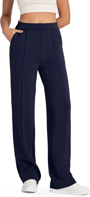 G4Free Smoofit Modal Soft Women Wide Leg Sweatpants with Pockets Yoga Pants Casual Lounge Trousers Petite/Regular/Tall