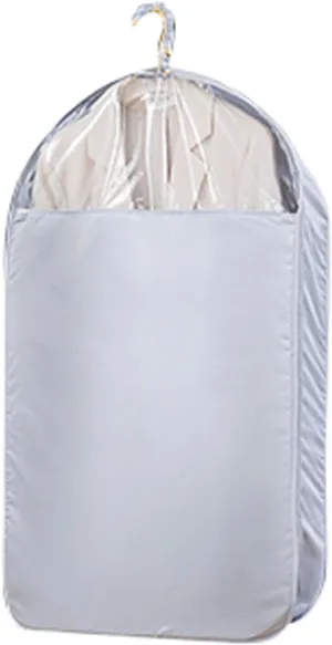 Garment Bags for Hanging Clothes, Hanging Clothes Bag Dust-Proof Suitable for Coats, Jackets, Shirts, Down Jackets(Gray,110x58x9cm/43x23x4in)