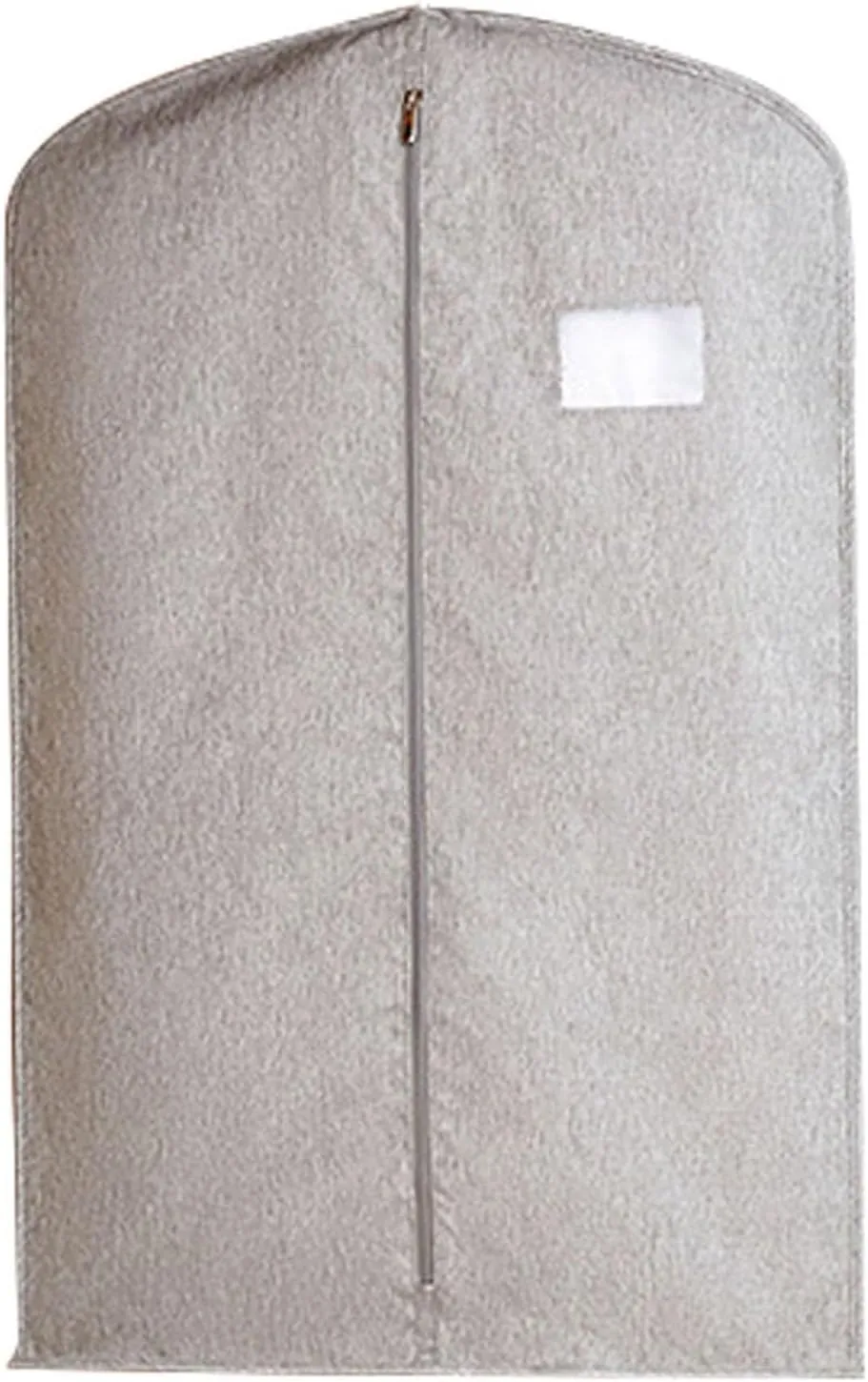 Garment Bags Waterproof Dust-Proof Clothes Cover for Hanging with Zipper for Coats, Jackets, Shirts, Down Jackets(Gray,90x58cm/35x23in)