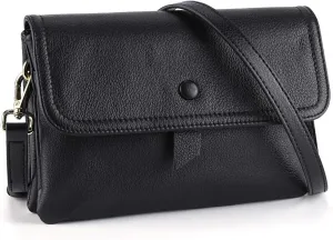 Genuine Leather Crossbody Bags for Women RFID Block Small Soft Real Handbags Purse Anti Theft for Phone Travel