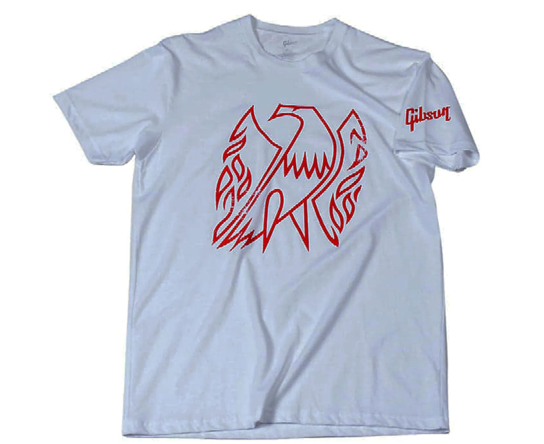 Gibson Firebird T-Shirt in White - Large
