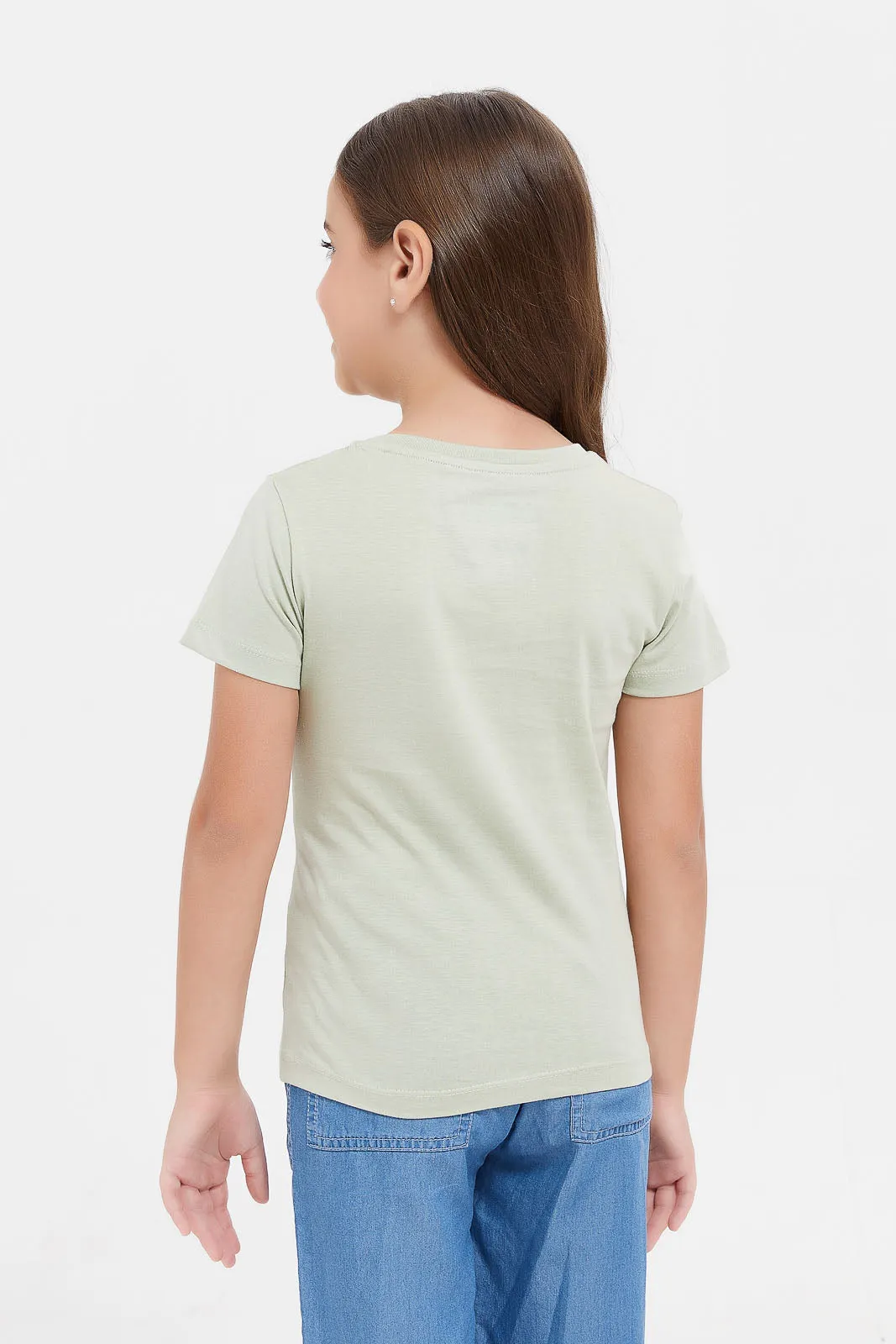 Girls Mint Minnie And Daisy T-Shirt