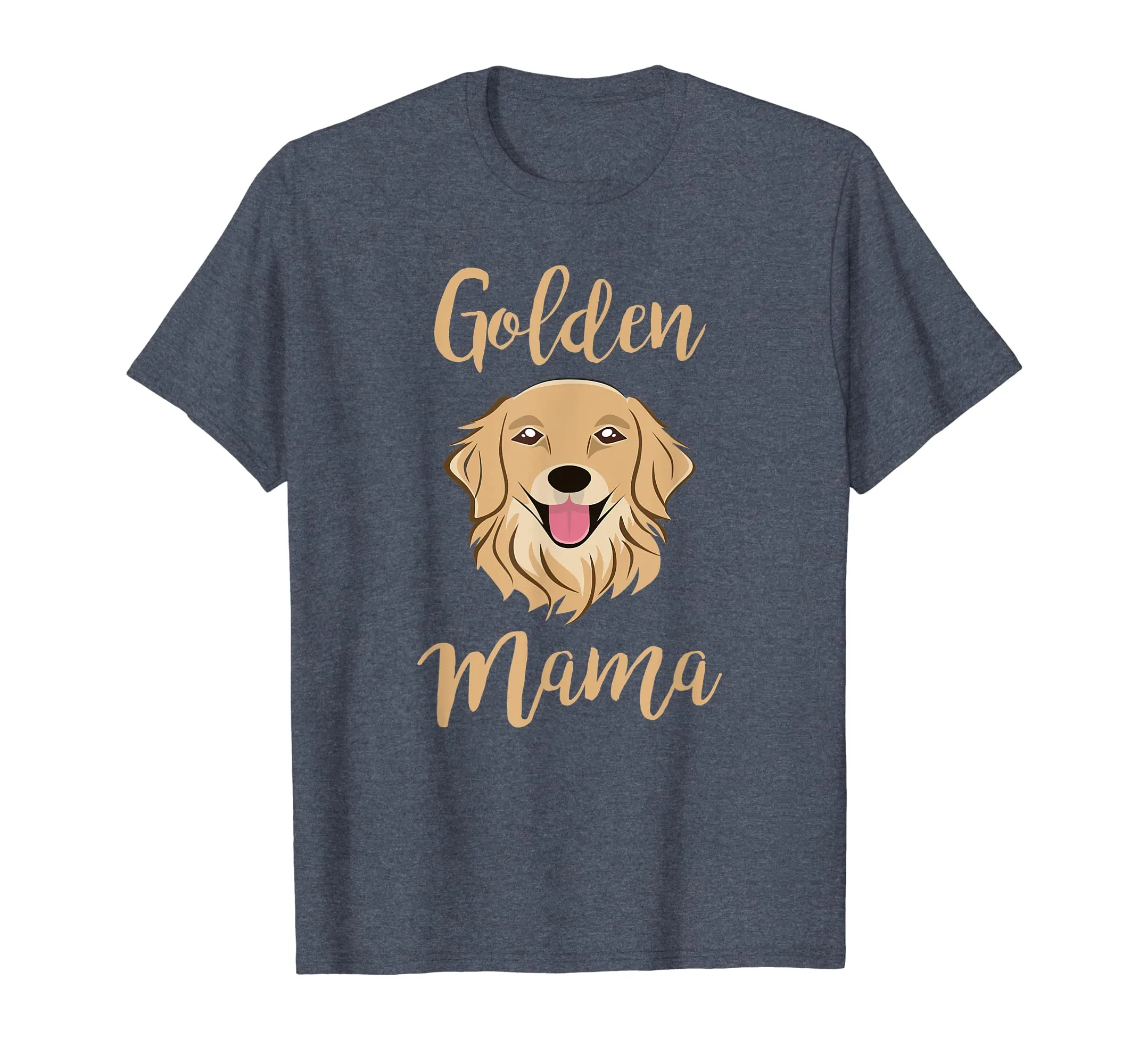Golden Retriever Mama Shirt for Women Owner Mother Dog Gift
