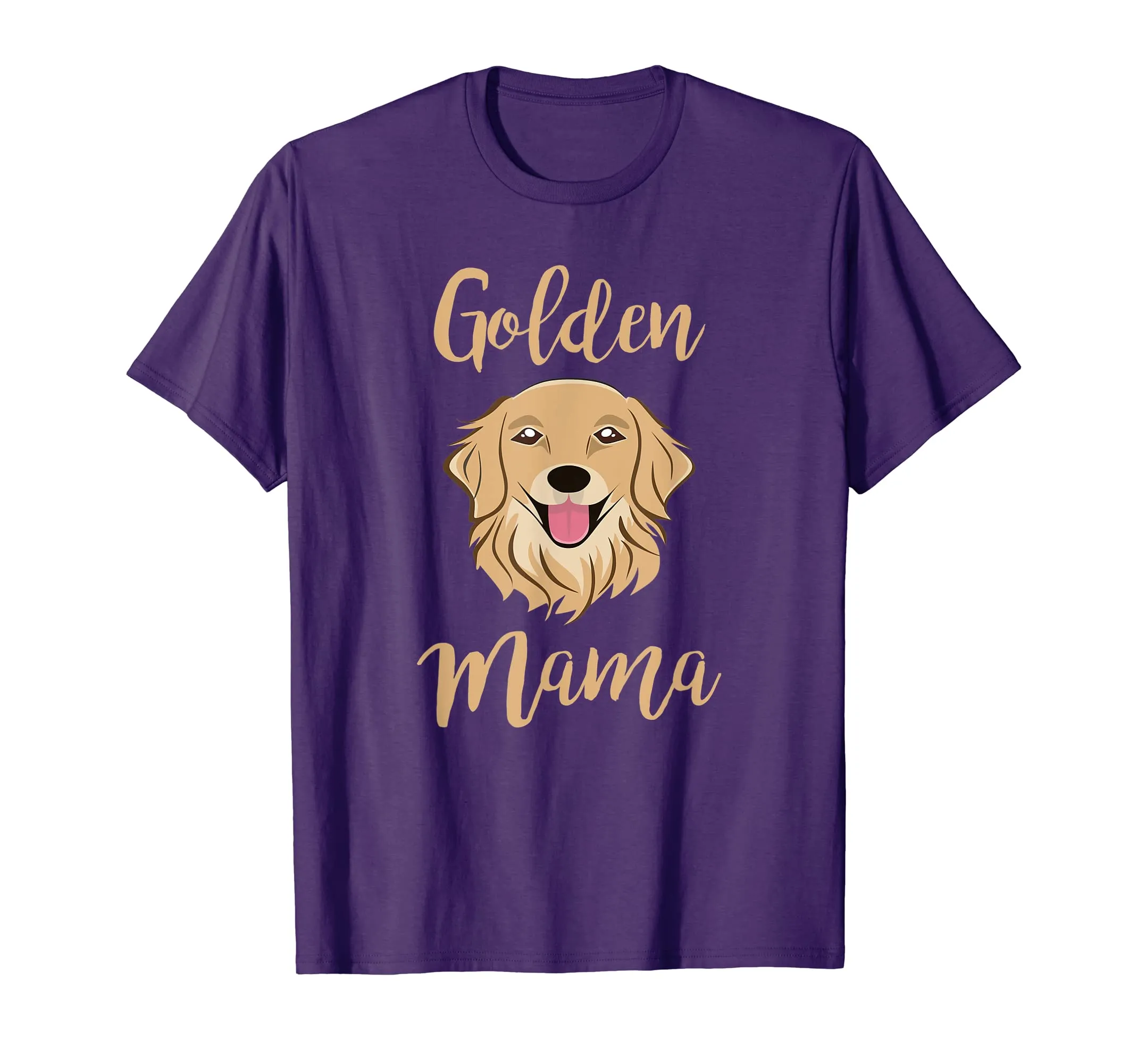 Golden Retriever Mama Shirt for Women Owner Mother Dog Gift