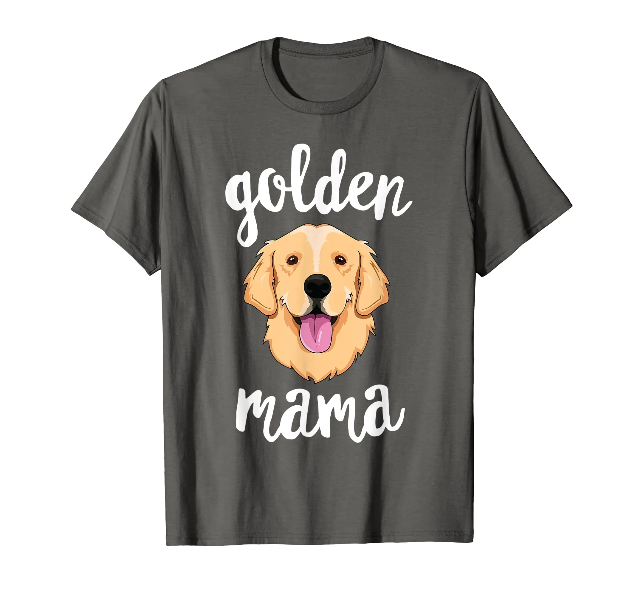 Golden Retriever Mama T-Shirt for Women Mother Dog Pet Gift