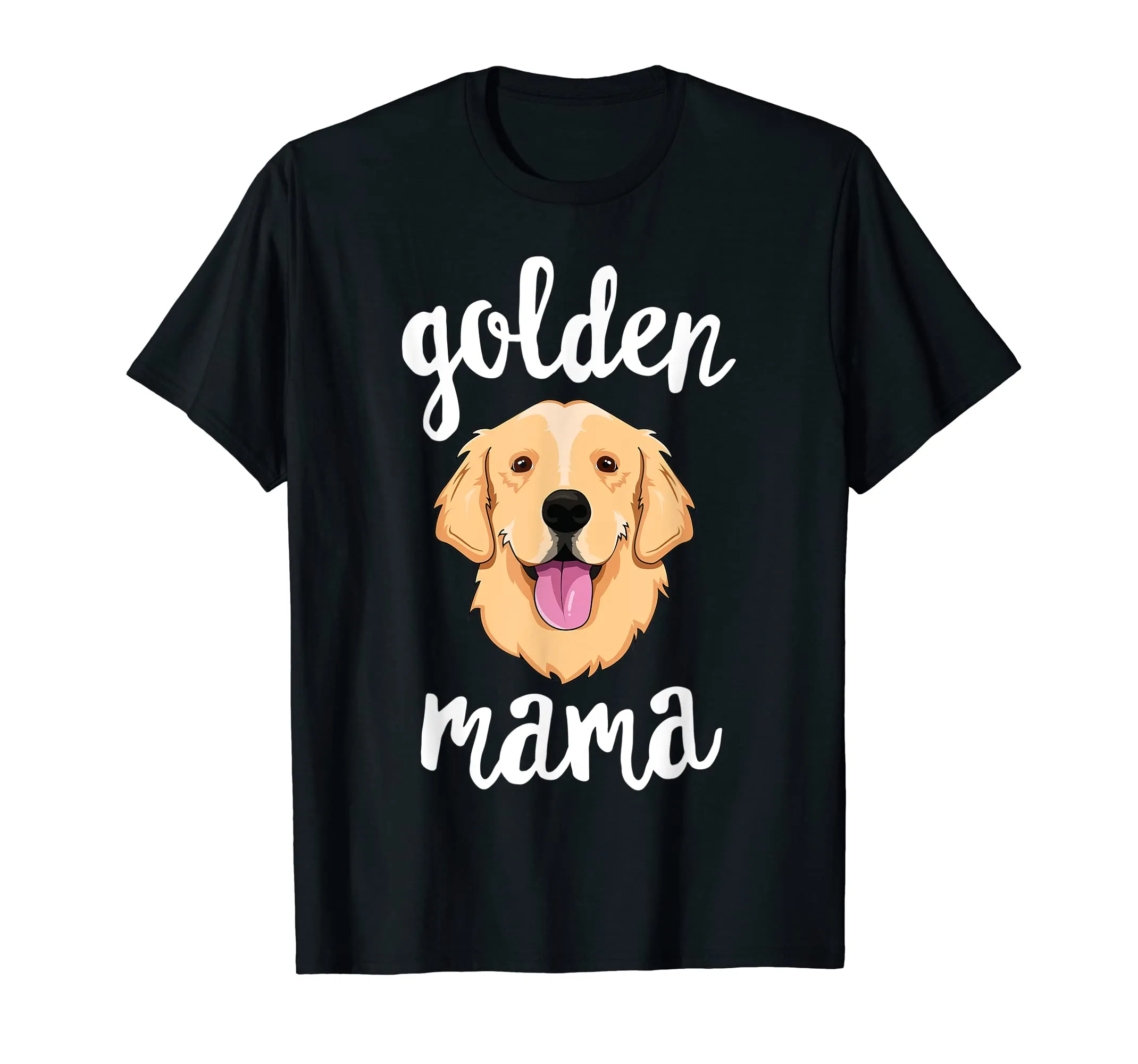 Golden Retriever Mama T-Shirt for Women Mother Dog Pet Gift