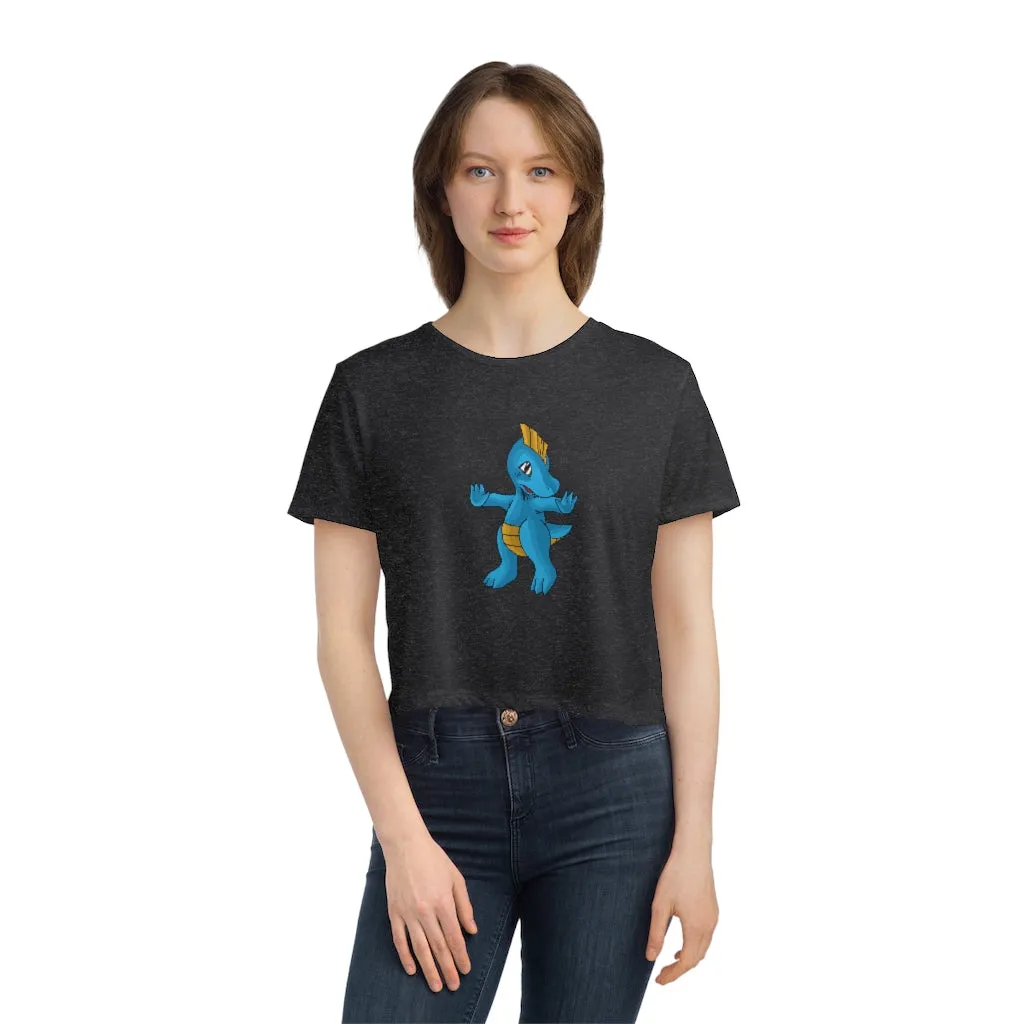 Goldi Women's Flowy Cropped Tee