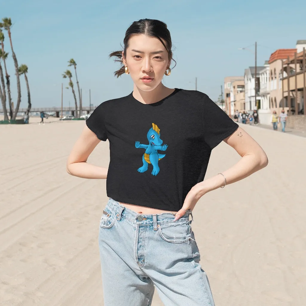 Goldi Women's Flowy Cropped Tee