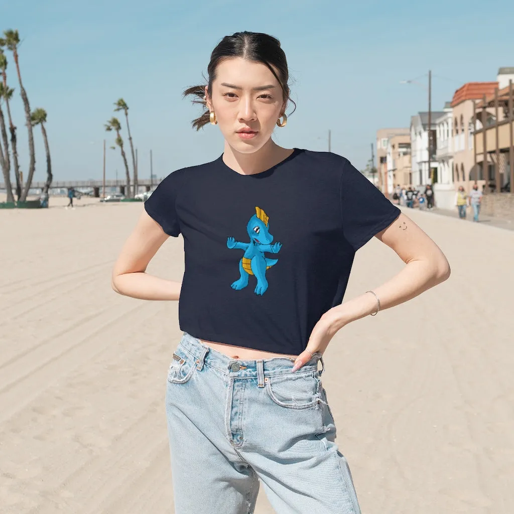 Goldi Women's Flowy Cropped Tee