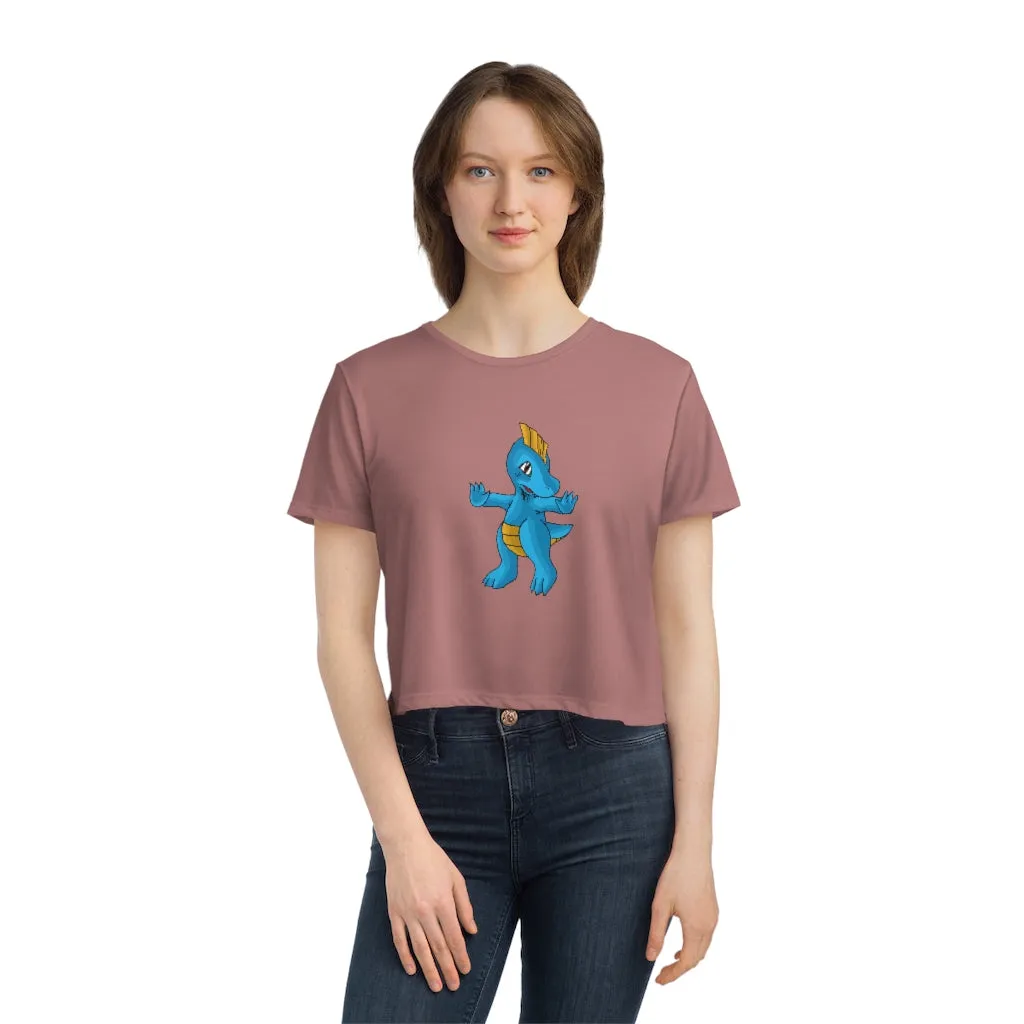 Goldi Women's Flowy Cropped Tee
