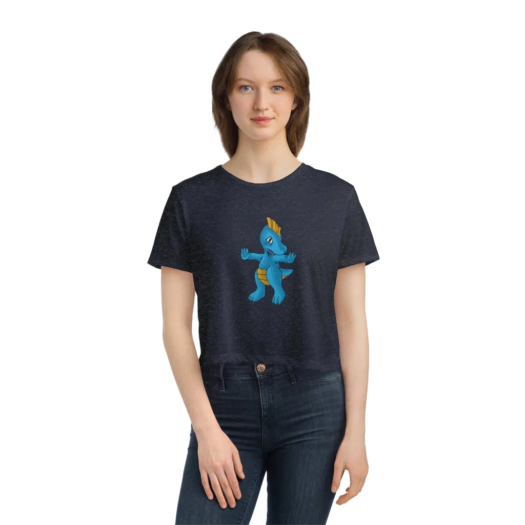 Goldi Women's Flowy Cropped Tee