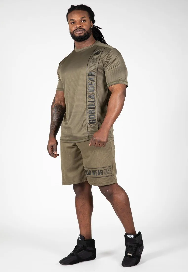 Gorilla Wear Branson T-Shirt Army Green/Black