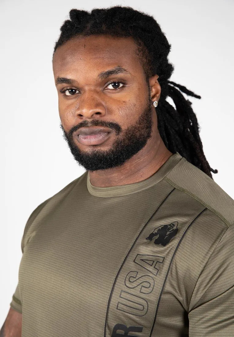Gorilla Wear Branson T-Shirt Army Green/Black
