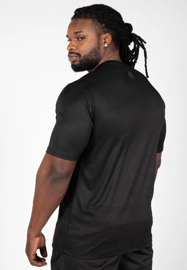 Gorilla Wear Branson T-Shirt Black/Red