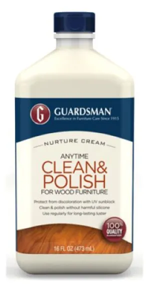 Guardsman 461500 16 oz Bottle of Liquid Revitalizing Wood Polish - Quantity of 4