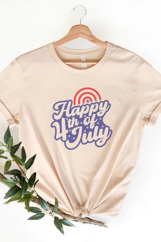 Happy 4th of July Graphic Tee