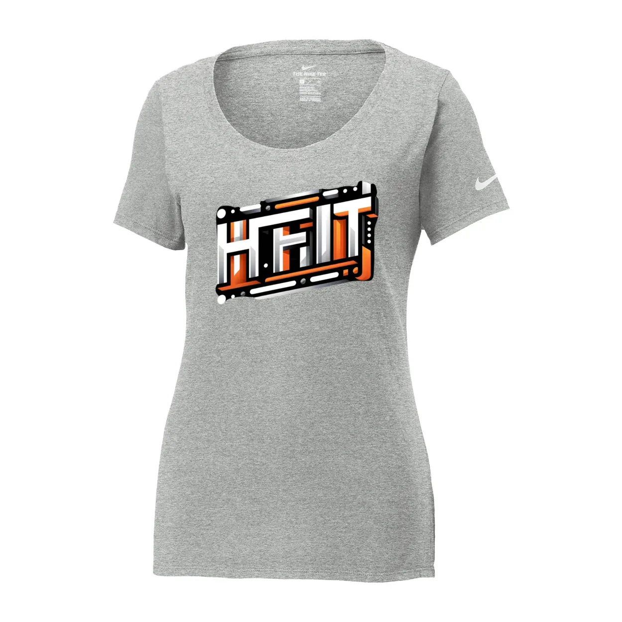 HFIT Nike Ladies Core Cotton Scoop Neck Tee Top
