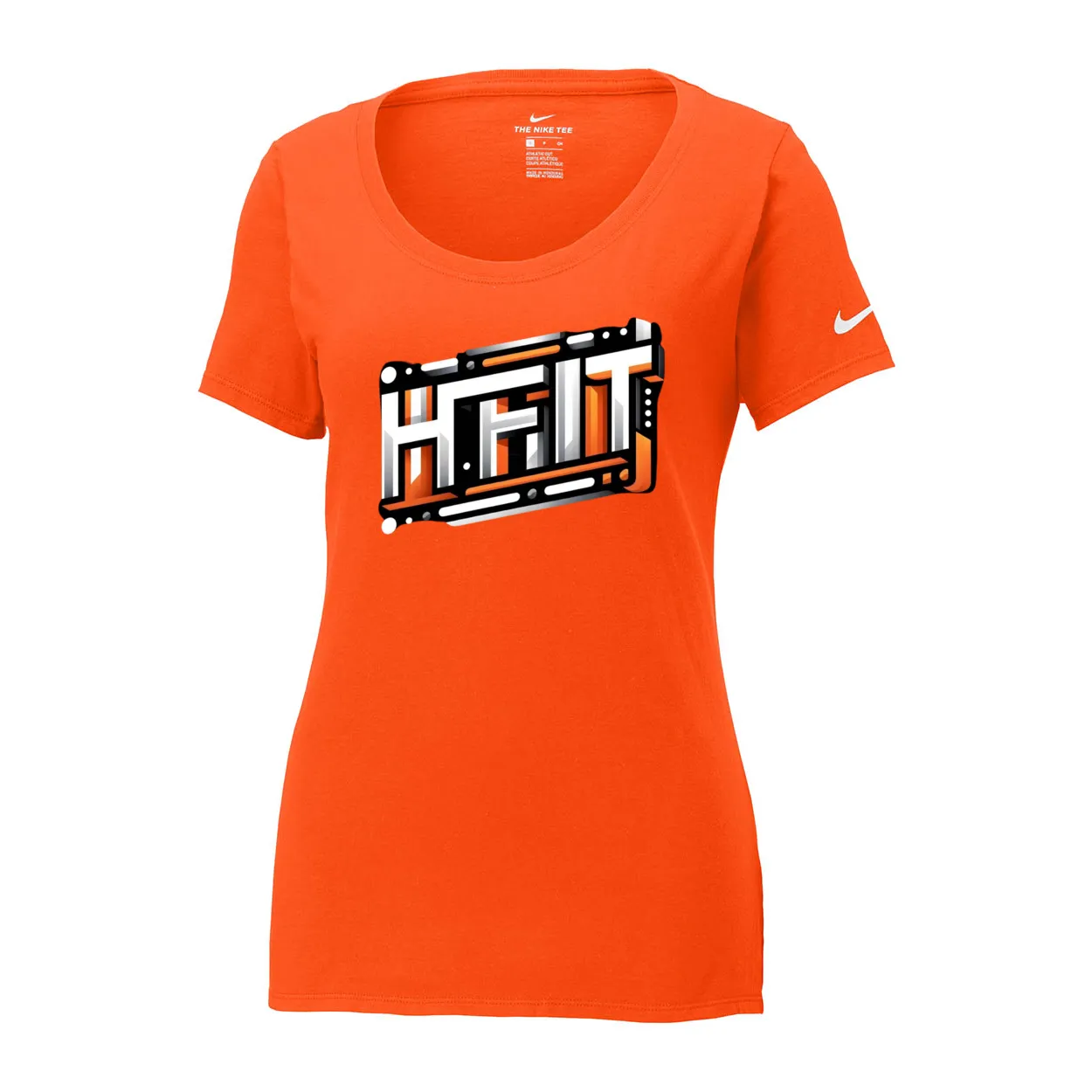 HFIT Nike Ladies Core Cotton Scoop Neck Tee Top