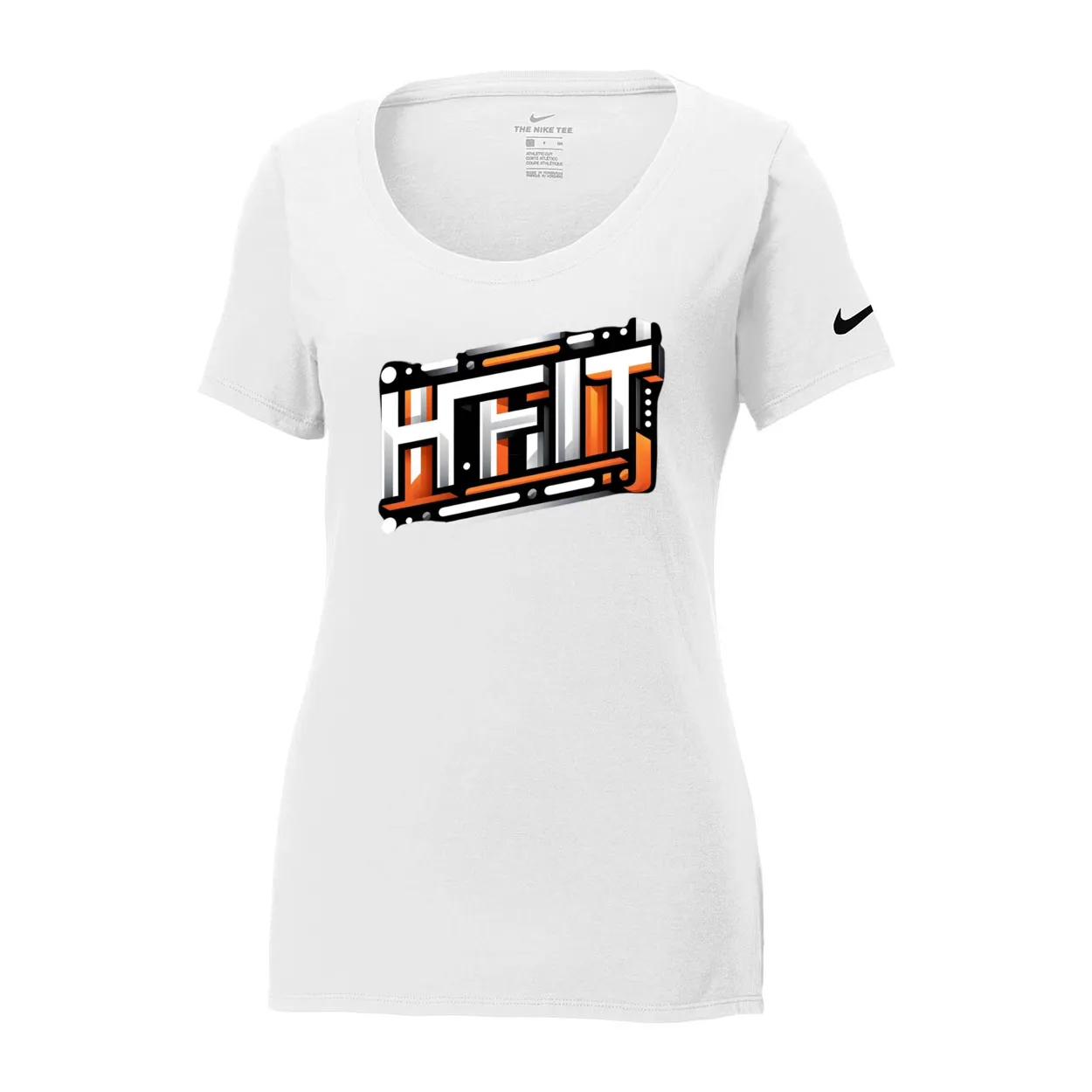 HFIT Nike Ladies Core Cotton Scoop Neck Tee Top