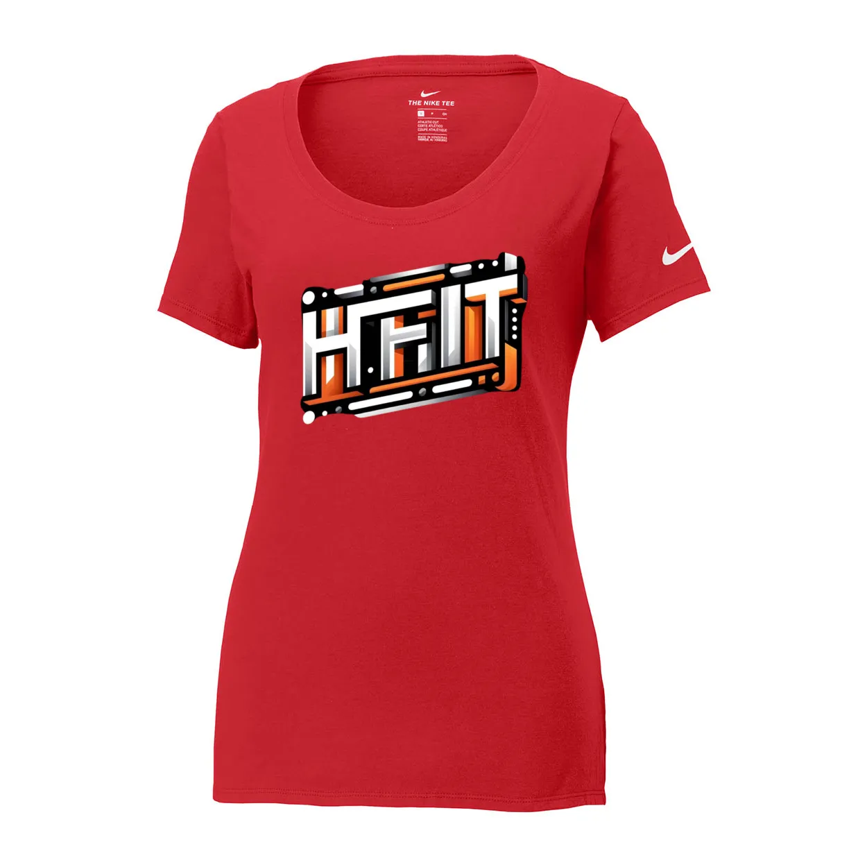 HFIT Nike Ladies Core Cotton Scoop Neck Tee Top