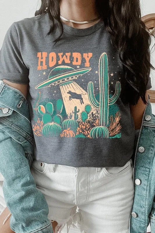 Howdy Cow Abduction Tee