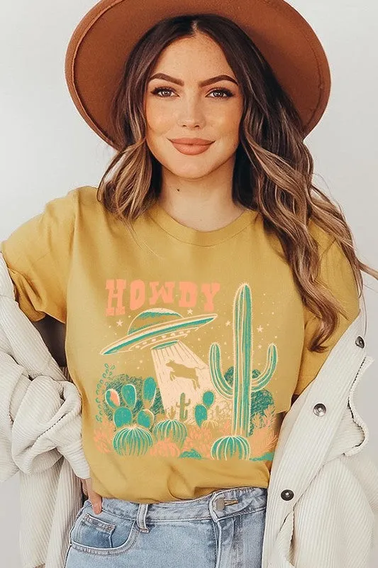 Howdy Cow Abduction Tee