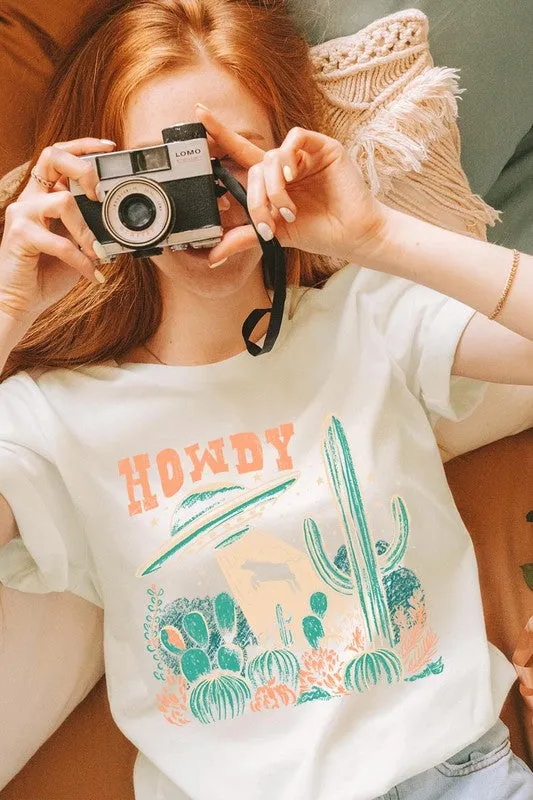 Howdy Cow Abduction Tee