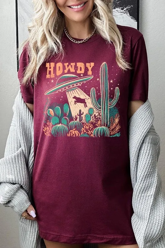 Howdy Cow Abduction Tee