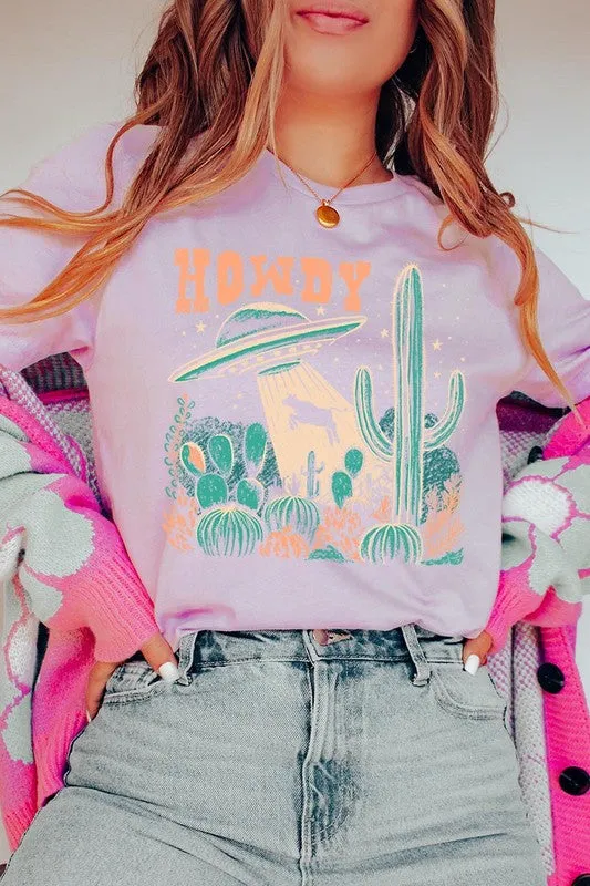 Howdy Cow Abduction Tee