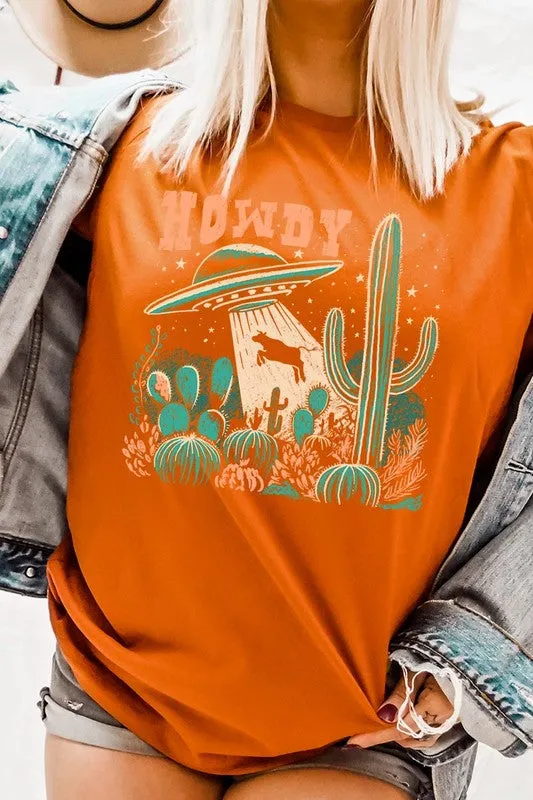 Howdy Cow Abduction Tee