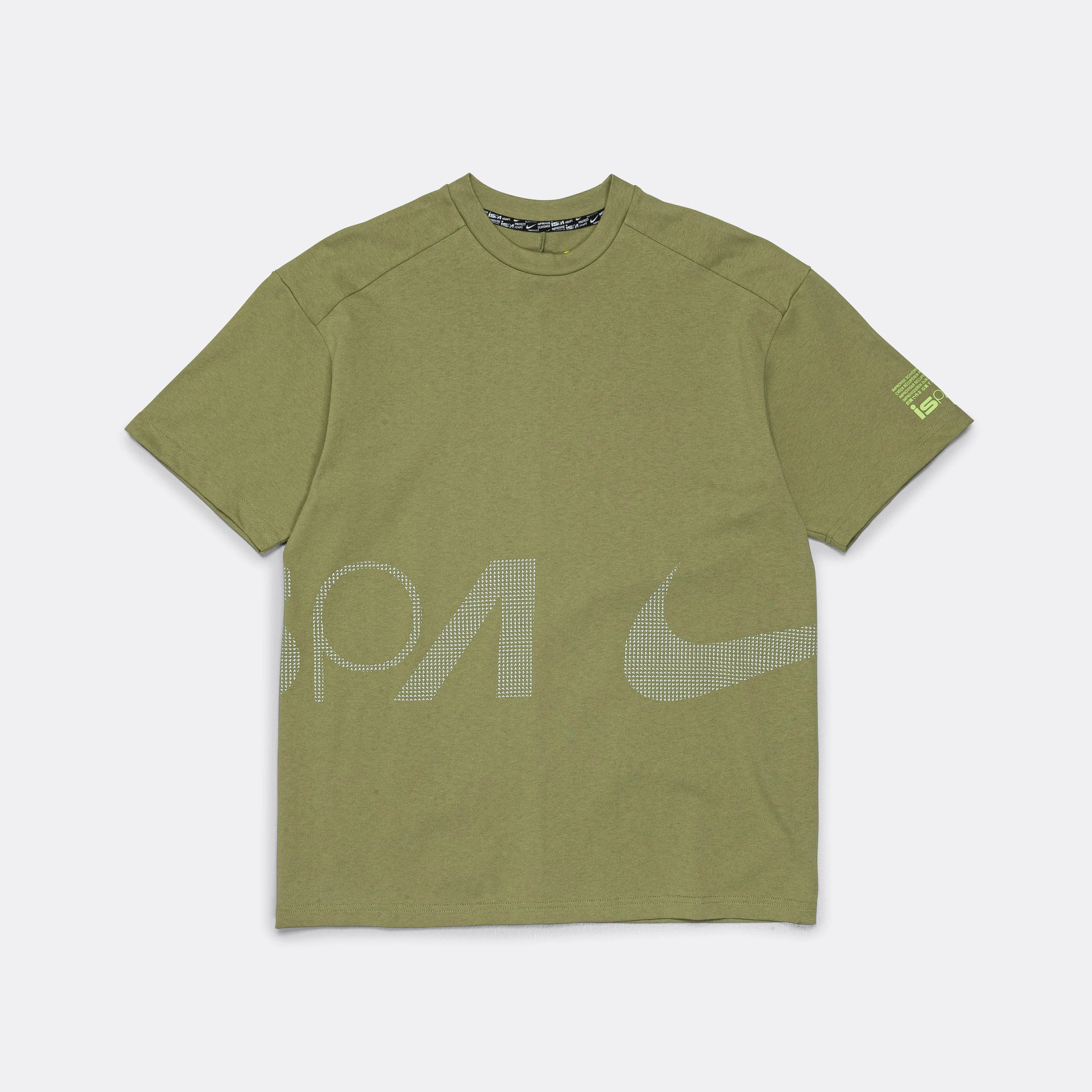 ISPA SS Tee - Alligator/Ghost Green