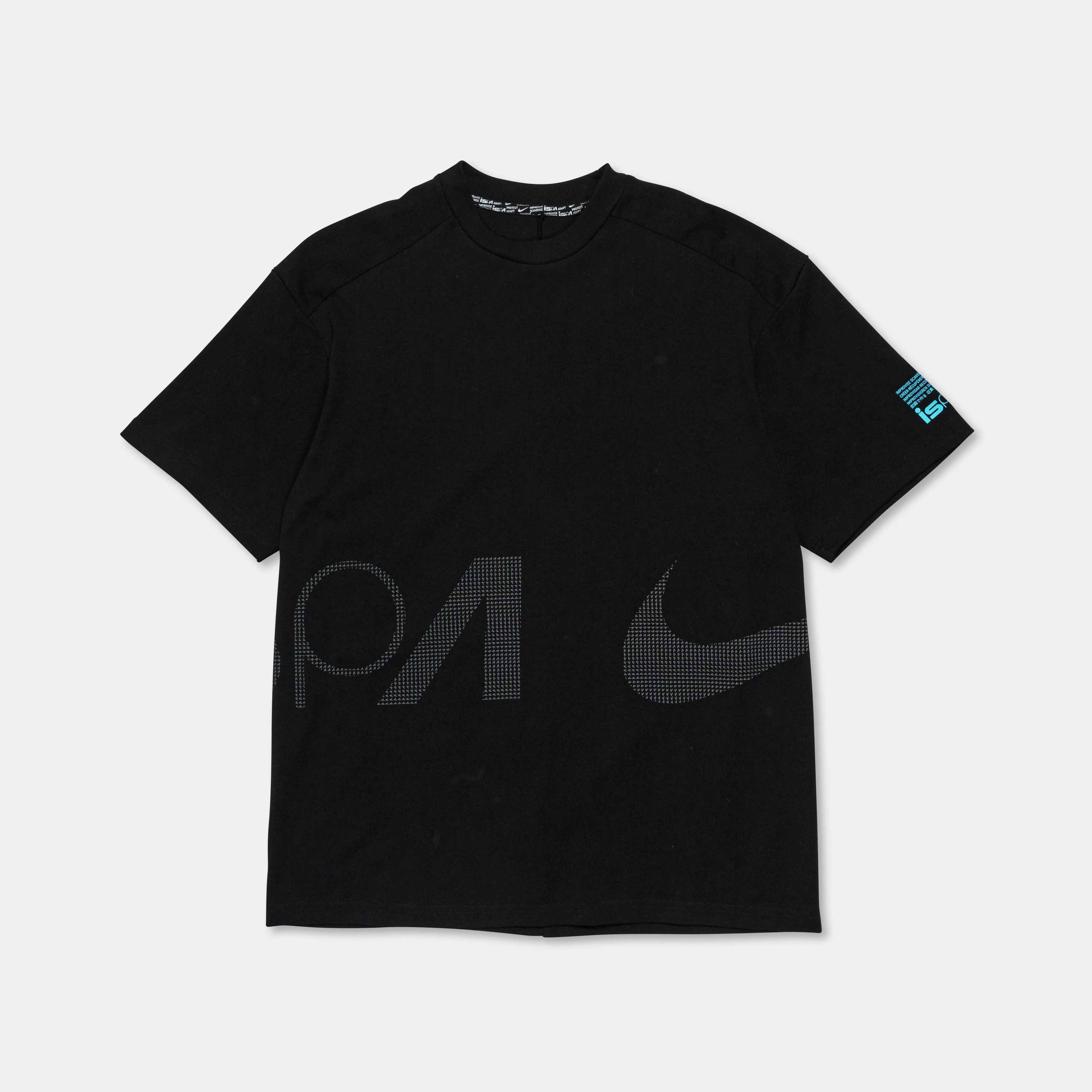 ISPA SS Tee - Black/Baltic Blue
